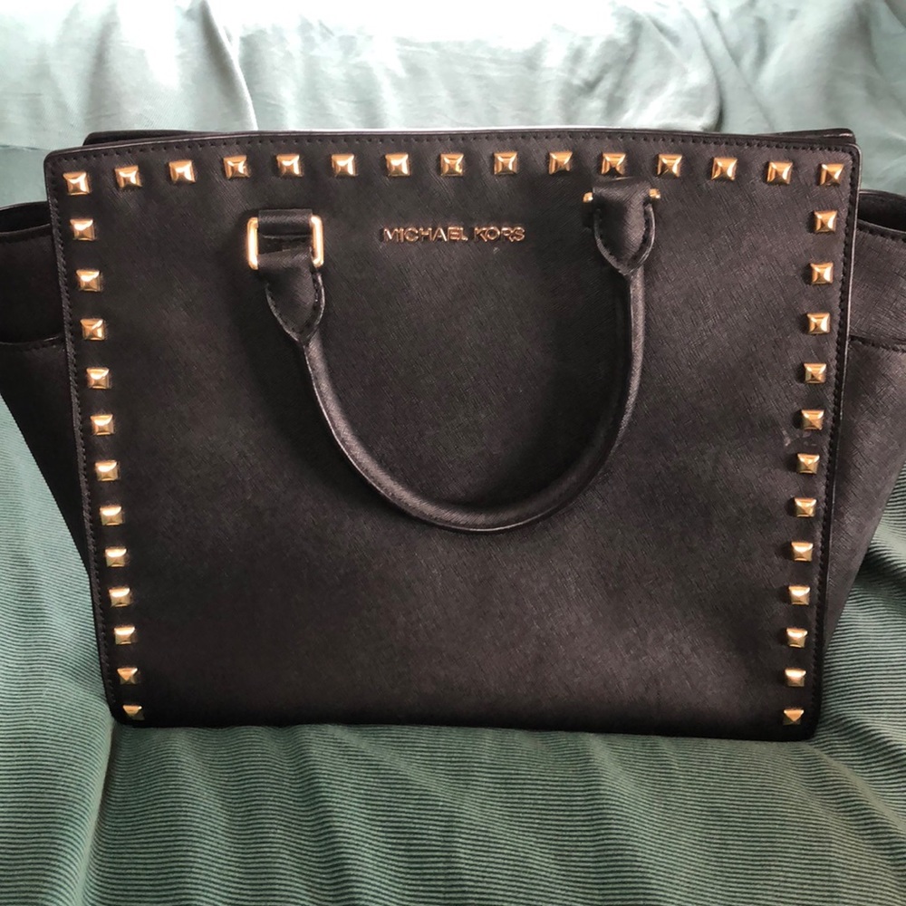 Michael Kors large Selma studded bag